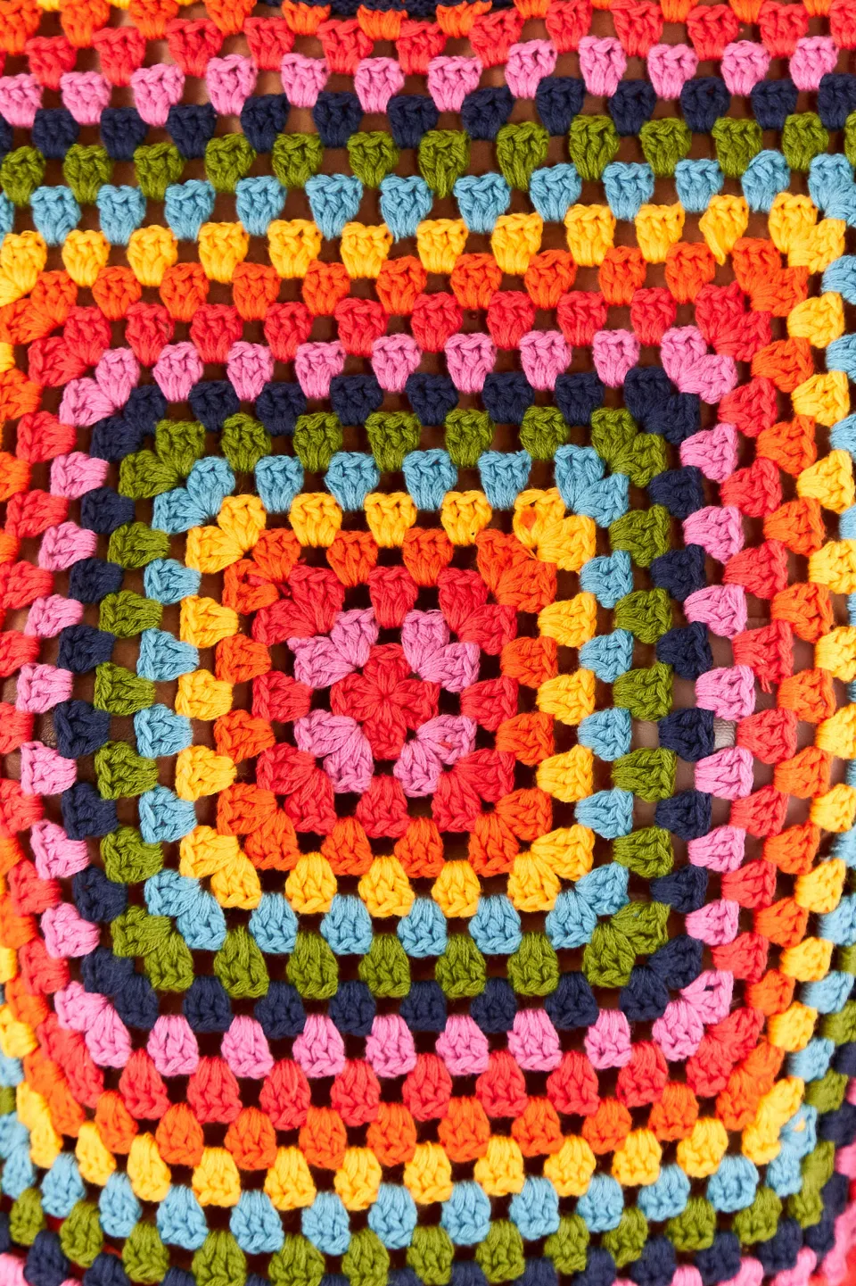 FARM Rio Sunset Stripes Crochet Sweater Sale
