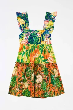 FARM Rio TIERED MINI DRESS | Caipirinha Print Best