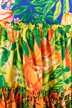FARM Rio TIERED MINI DRESS | Caipirinha Print Best