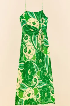 FARM Rio Tropical Groove Circle Cut Out Midi Dress Clearance