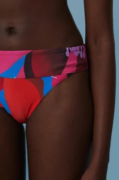 FARM Rio Watercolor Floral Bikini Bottom New